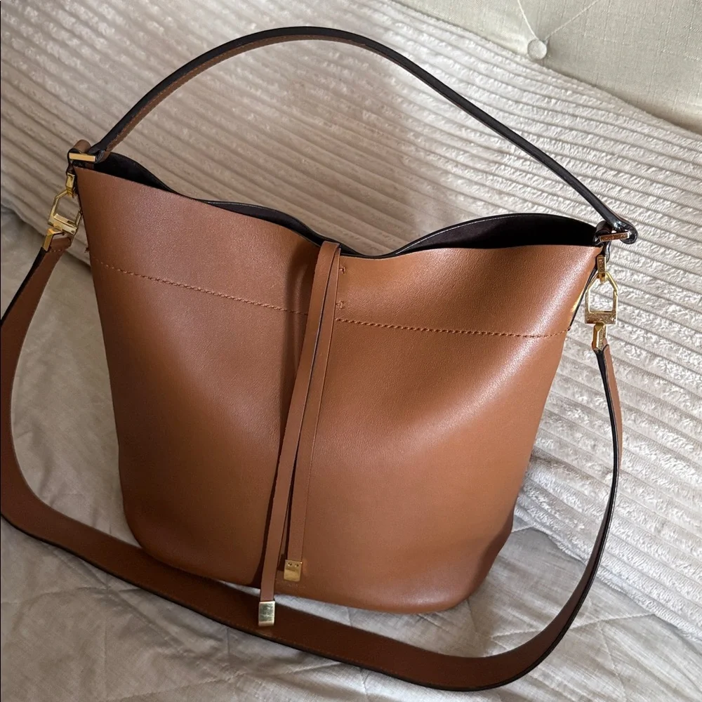Michael Kors Collection Miranda Bucket Bag - Picture 7 of 11